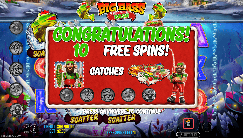 Big Bass Christmas Bash Slot - Free Spins Bonus – Progressive Multiplier System