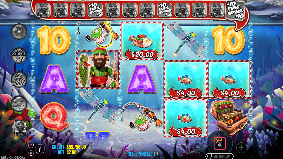 Big Bass Christmas Bash Slot - Progression Mechanics