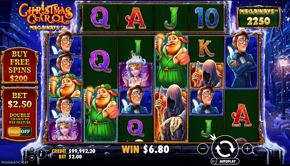 Christmas Carol Megaways Slot - Megaways Mechanics and Cascading Wins