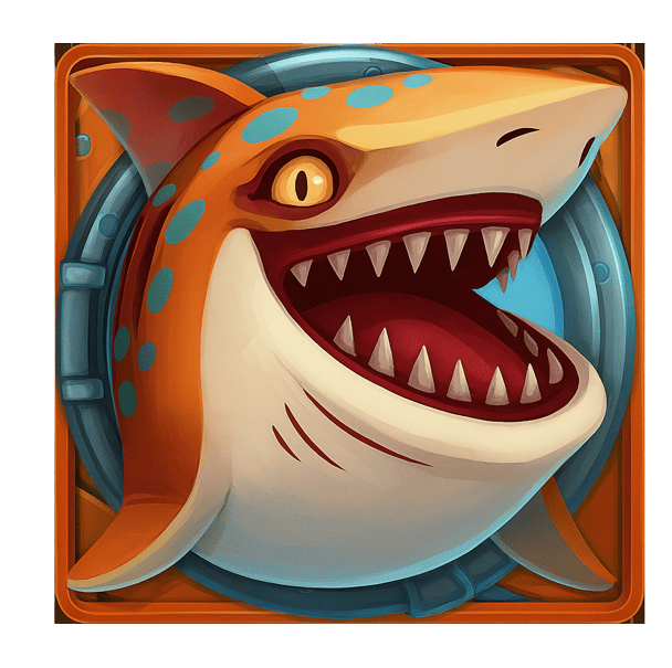 Orange Shark - Symbol - Razor Shark
