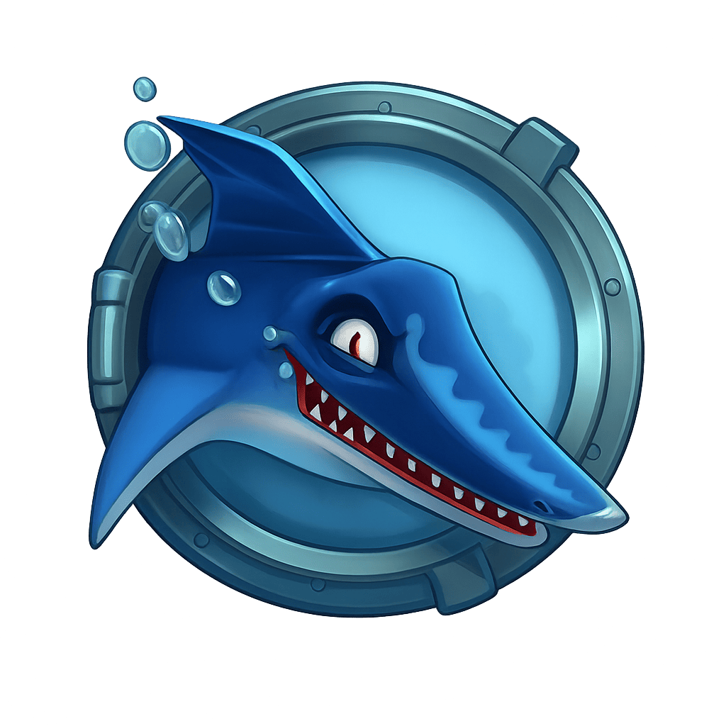Blue Shark - Symbol - Razor Shark