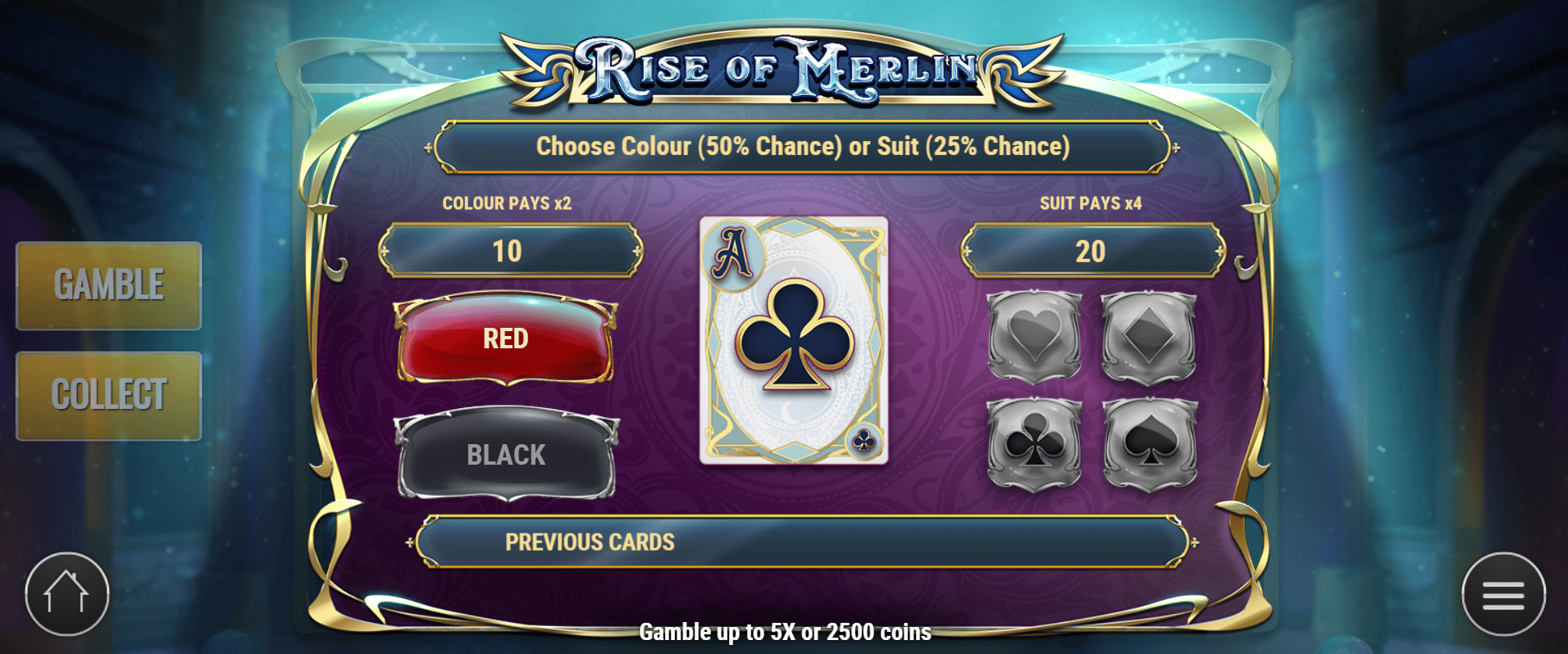 Gamble Feature: Double or Nothing Decisions