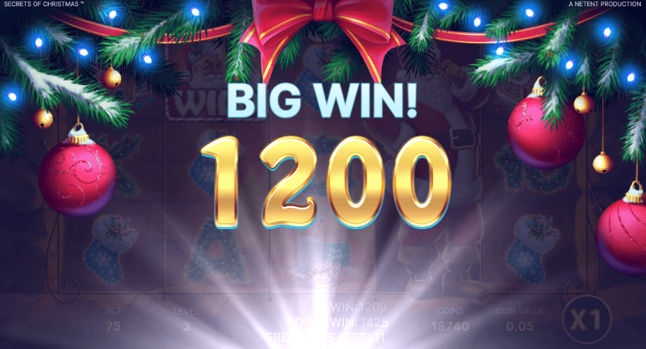 Secrets of Christmas Slot - Demo Play and Session Planning