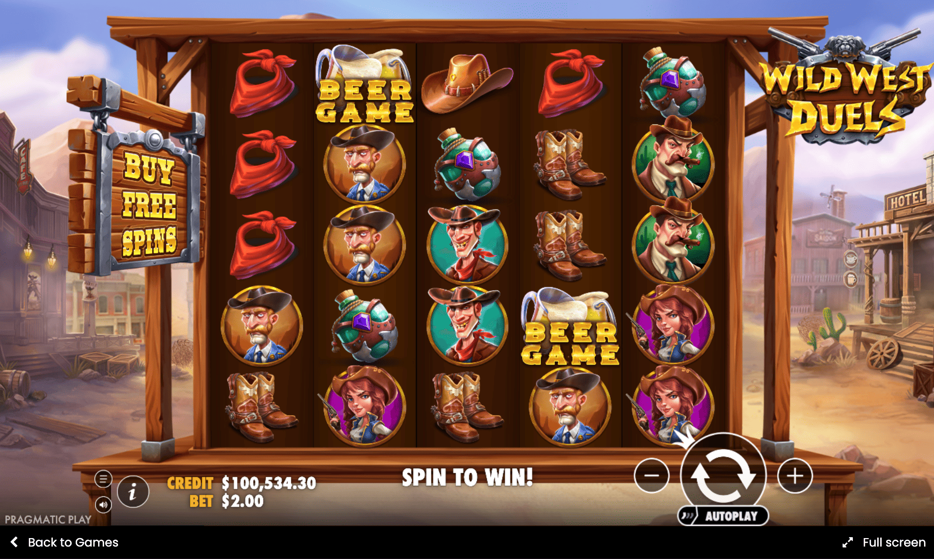 Wild West Duels Slot