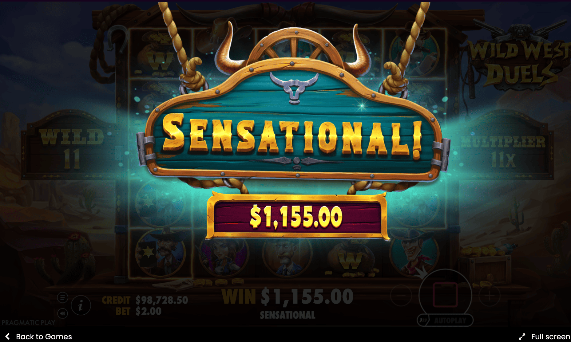 Wild West Duels Slot - Maximum Win Potential